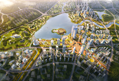 Urban Design for Surrounding Jiulong Lake Area in SSGKC